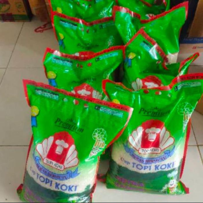 BERAS CAP TOPI KOKI 5 KG BERAS TOPI KOKI 5KG MURAH