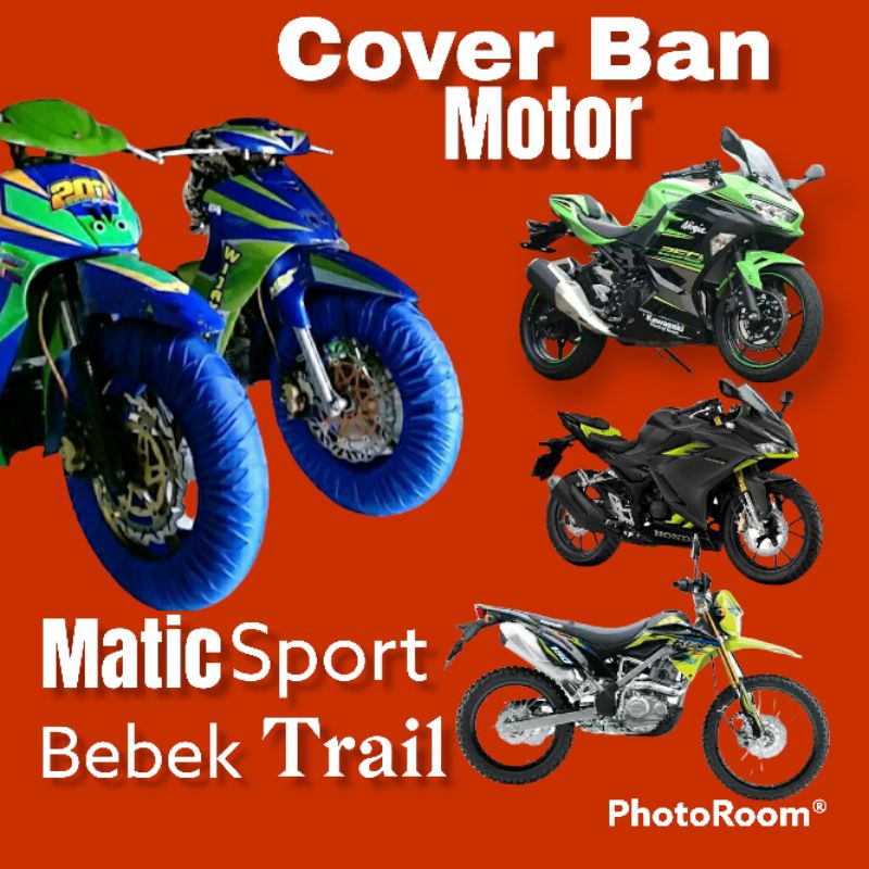 Sarung Ban Motor Cover Ban Motor Pelindung Ban Motor Tutup Ban Motor Ring 17 Sarung Ban Ring 18 - COD Terlaris