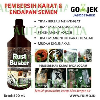 Pembersih Karat & Perontok kerak Semen PRIMO RUST BUSTER