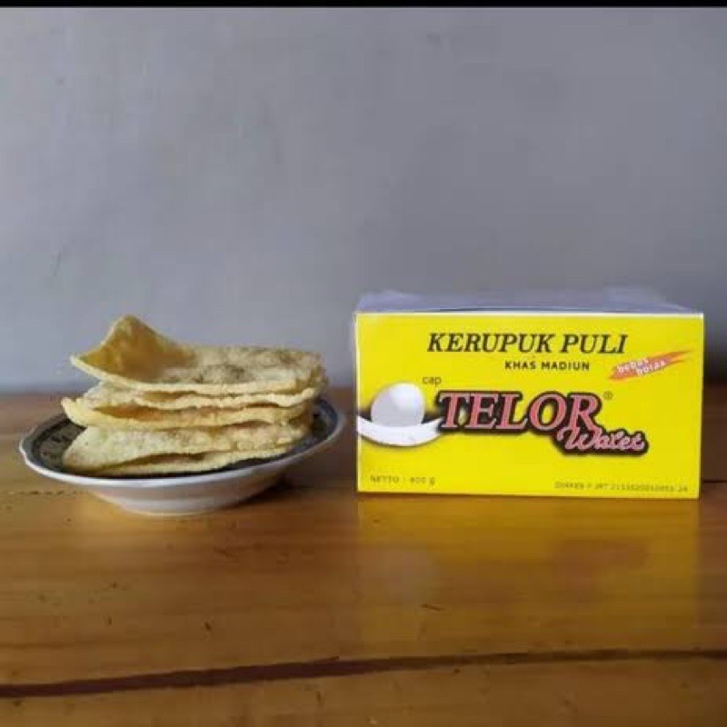 

Kerupuk Puli cap telur Walet