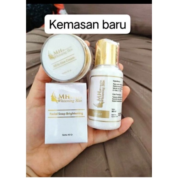 MH MIRACLE WHITENING#CREAM WAJAH