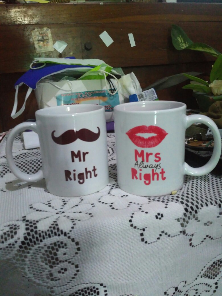 Mug Couple Mr & Mrs Nama By Request