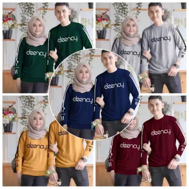 sweater couple baju couple baju pasangan deenay