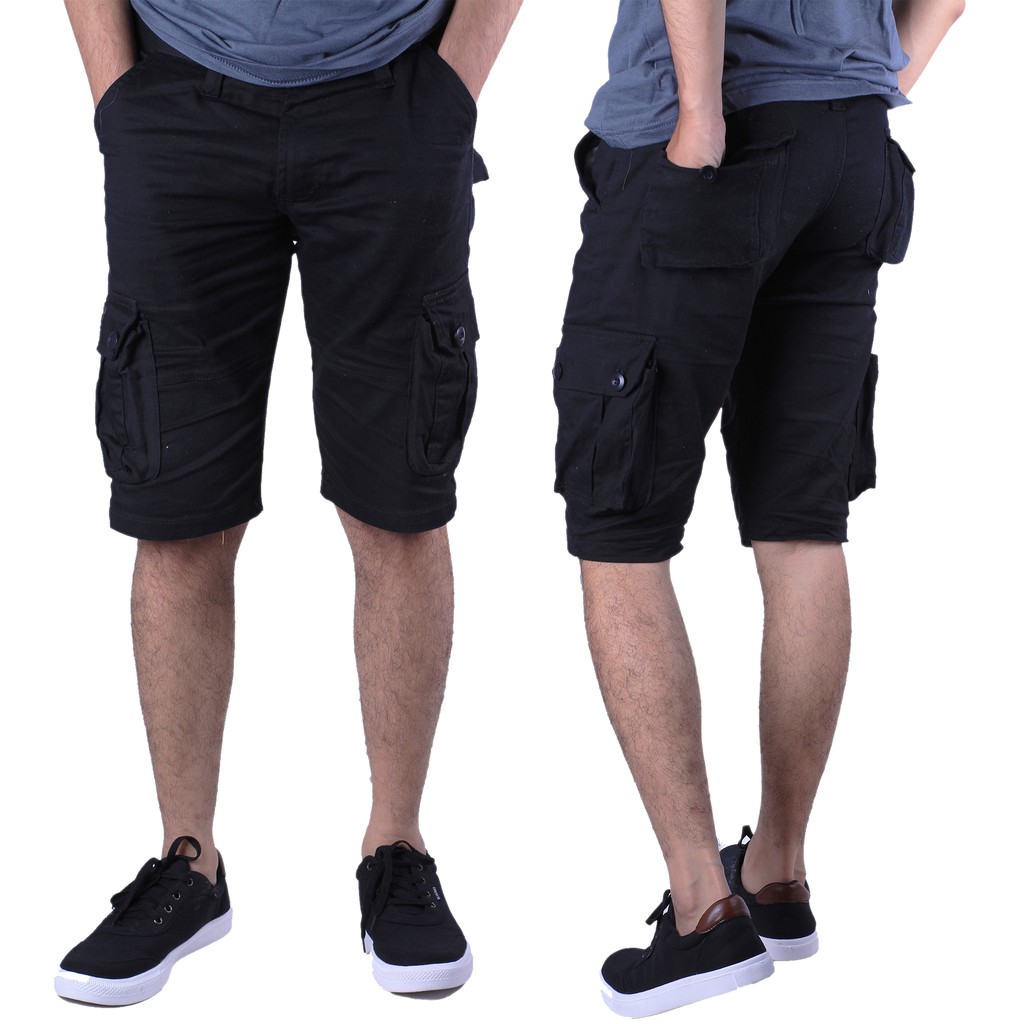  Celana  CARGO  PENDEK  Pria  Celana  Santai Pria  Shopee  