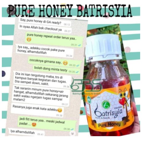 Madu Murni Batrisyia Herbal Pure Honey 250 gr