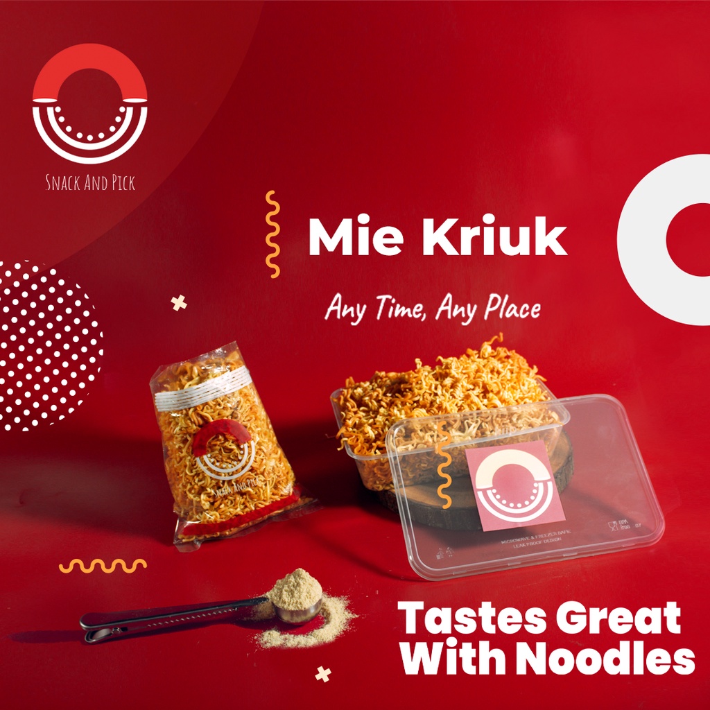 

Mie Kriuk Snack And Pick