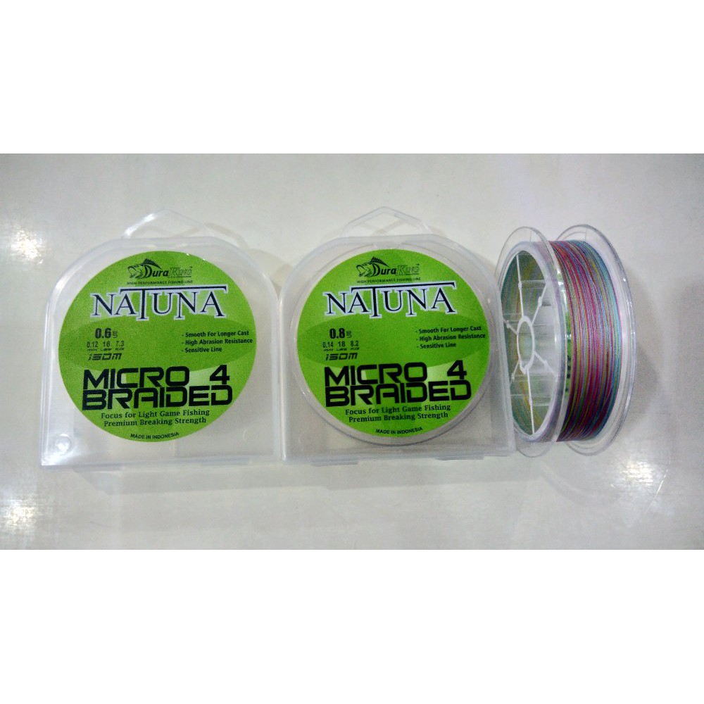 Benang PE UL Micro Natuna 0.6 dan    0.8 | Shopee Indonesia