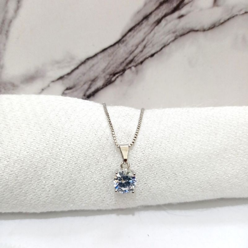 kalung xuping set liontin mata satu