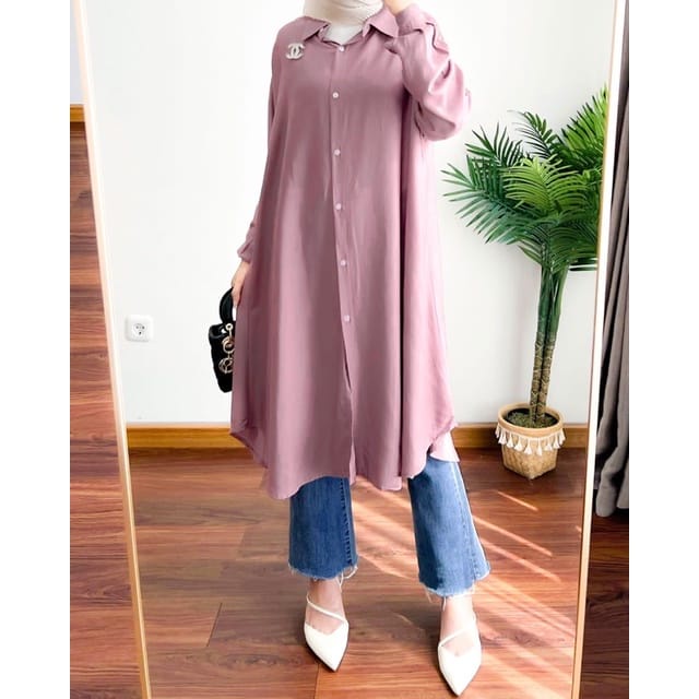 Tunik cheline - Tunik Wanita- Tunik Oversize