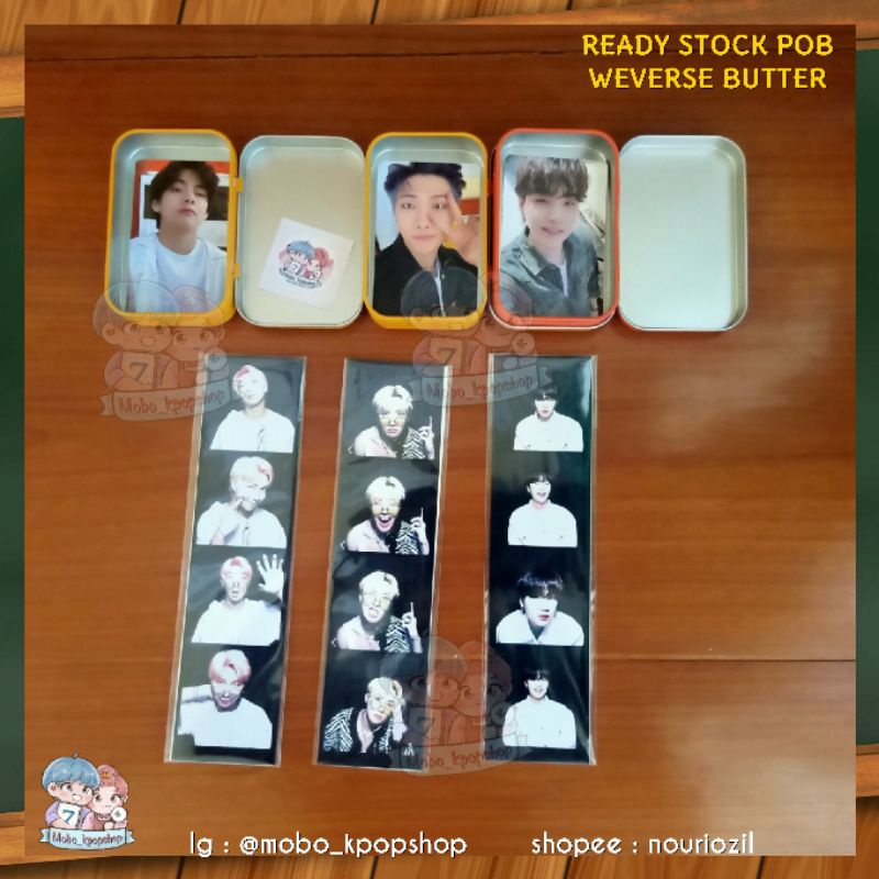 OFFICIAL POB BTS BUTTER WEVERSE