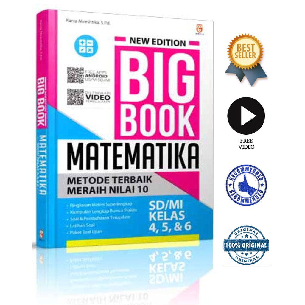 Jual New Edition Big Book Matematika Sd Kelas 4 5 6 Buku Soal Matematika Sd Indonesia Shopee Indonesia