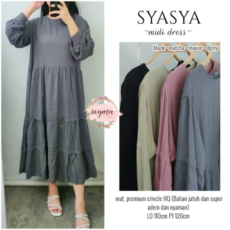 SYASYA MIDI DRESS BEST SELLER
