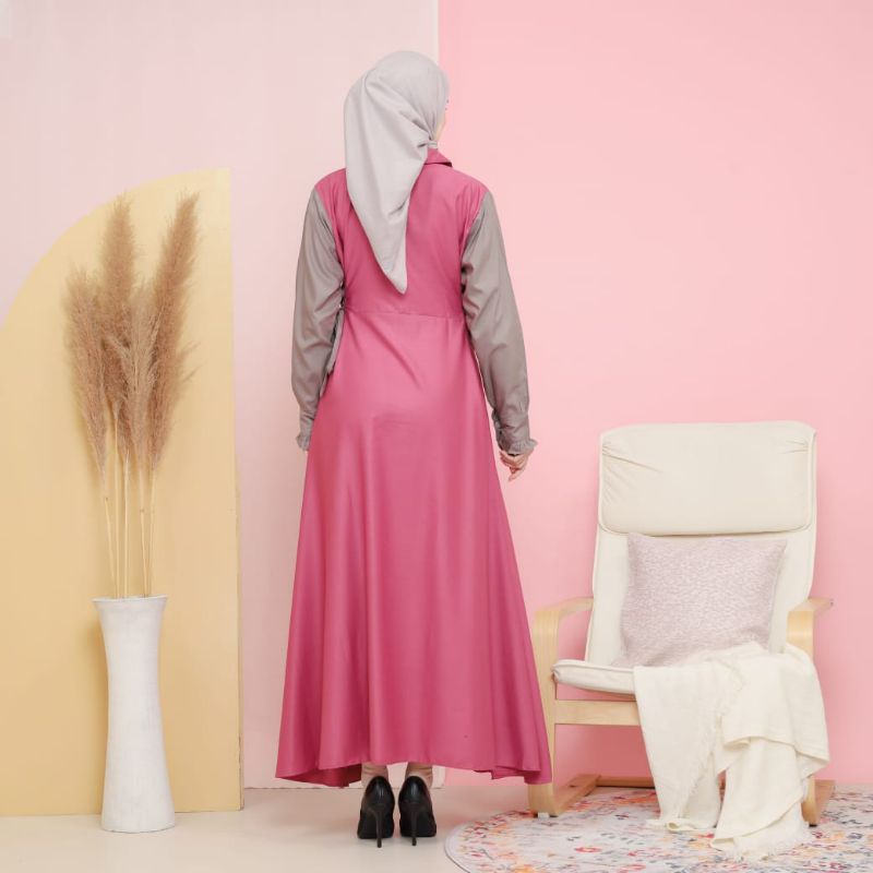 Gamis Toyobo Premium Terbaru Pakaian Muslim Wanita Kekinian Size S Dan Xl