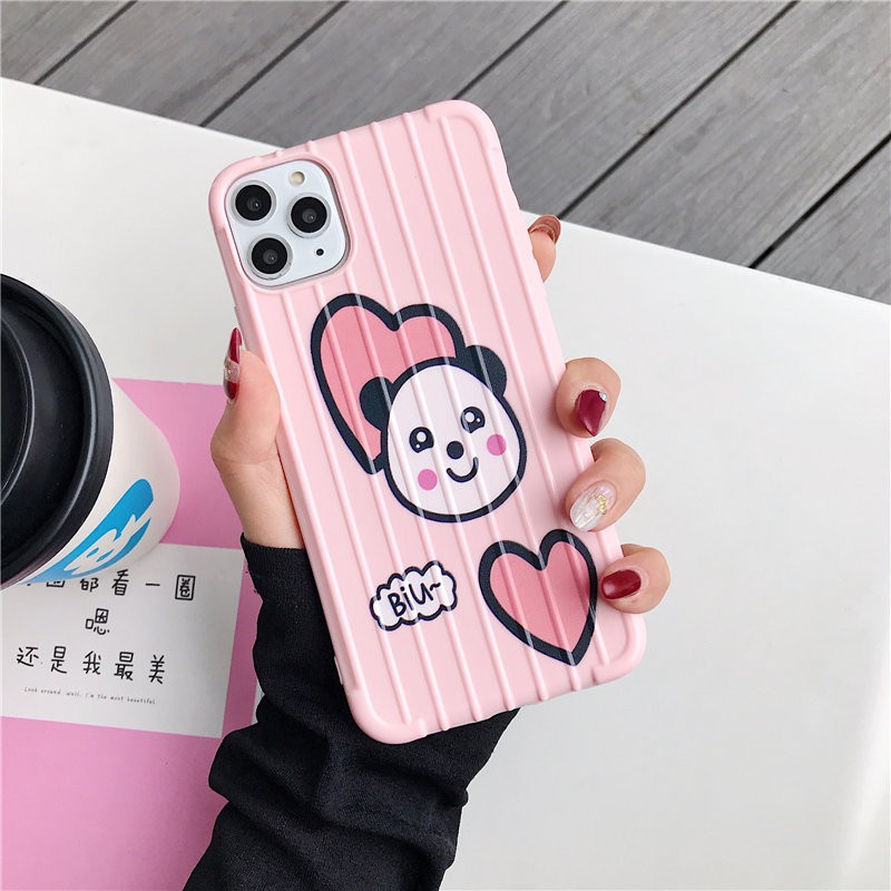 Panda Koper Softcase Oppo a33 a37 a39 a57 f1s Vivo y71 y17 y83 y81 v9 v5 redmi 7a note 7 5a 6a 4a 5+