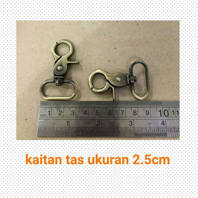 Kait tas  2,5cm 3cm 4cm (satuan)