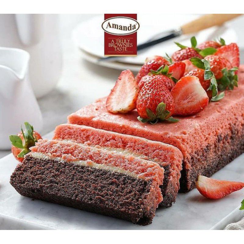 

Brownies Amanda Strawberry Medan