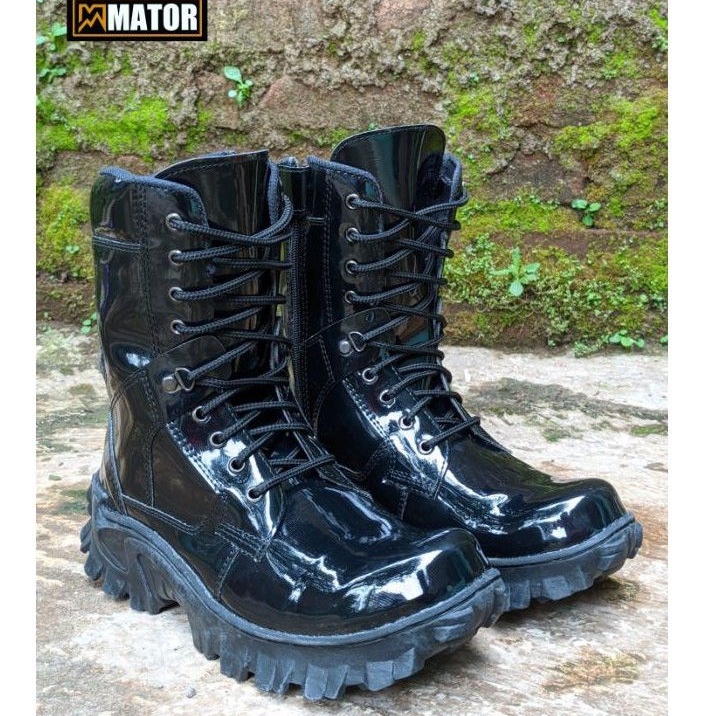 Sepatu pria sepatu pria pdl mengkilap sepatu pria pdl hitam glosi sepatu pria pdl safety sepatu pdl 