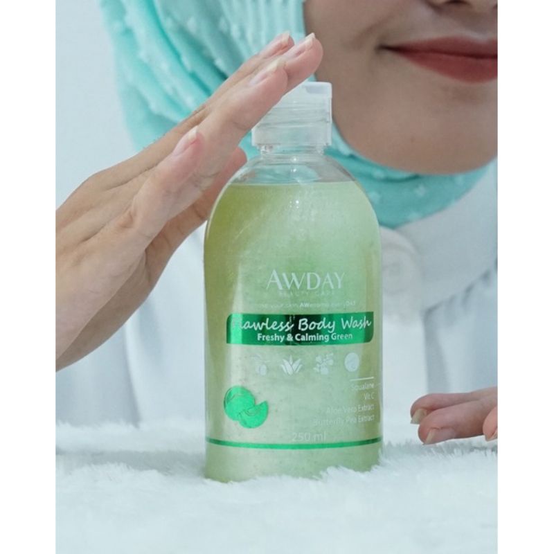 [MS]Awday flawless bodywash bpom halal FREE SPON