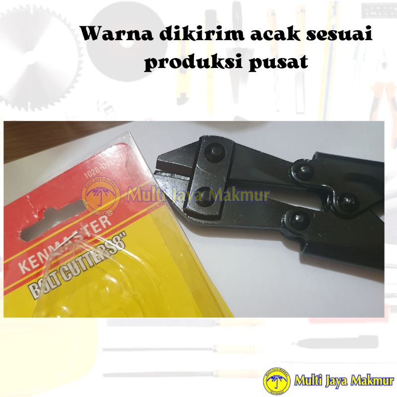 Gegep Gunting Beton Kawat Besi Nikel Rantai/ Pemotong Baja Mini Bolt Cutter