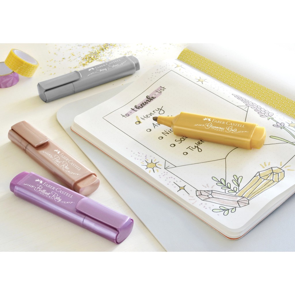 

Highligter Metallic Faber Castel