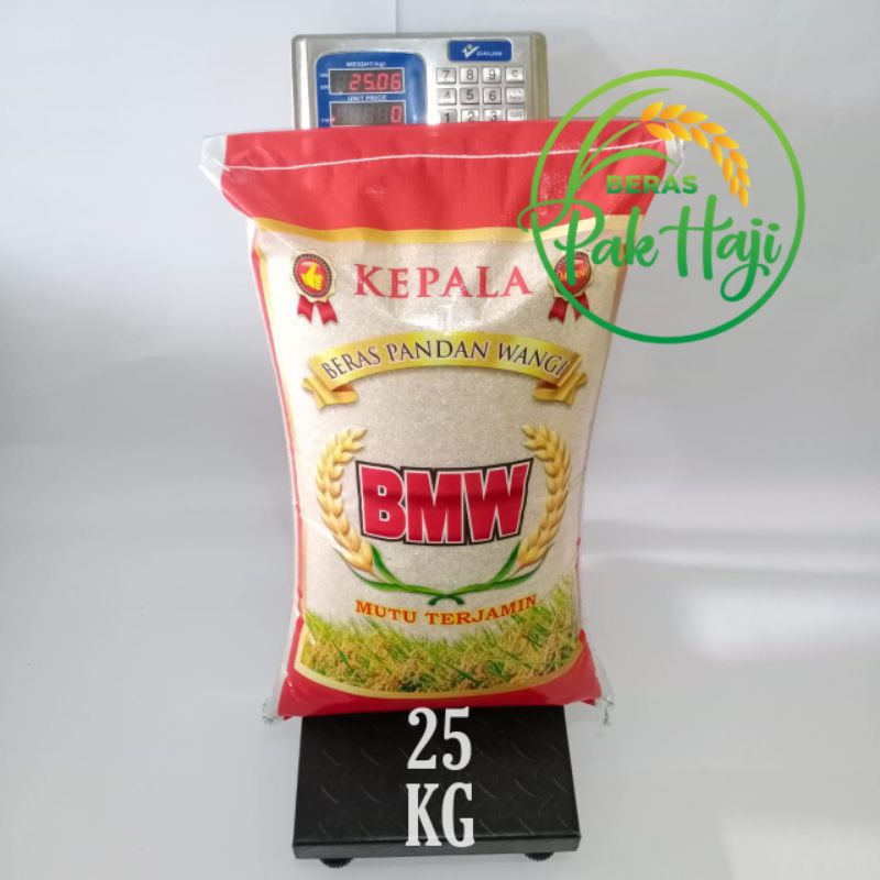 

BERAS BMW SUPER PREMIUM PANDAN WANGI ASLI 100% ORIGINAL 25 KG