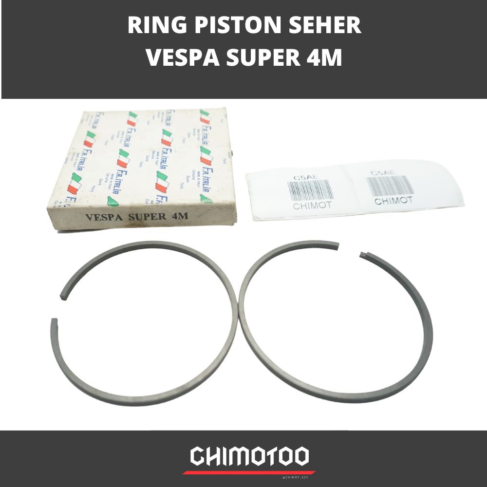 RING PISTON SEHER VESPA SUPER 4M