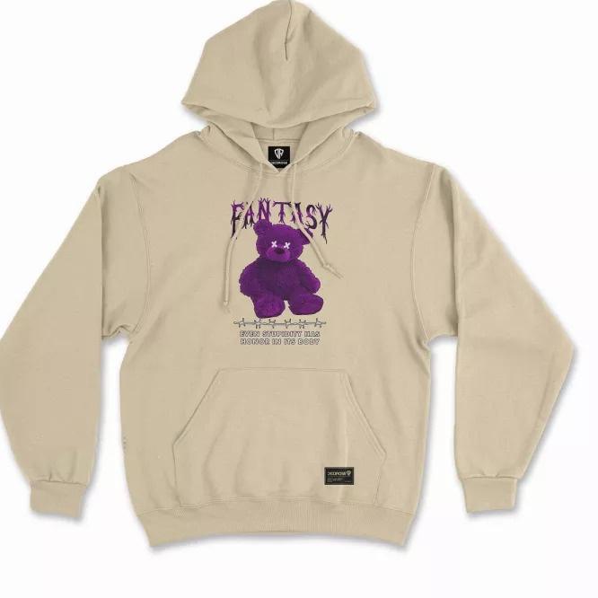 Big Sale.. Jaket Sweater Hoodie Motif Bear Fantasy Pria & Wanita Premium Quality Bahan Fleece Tebal 