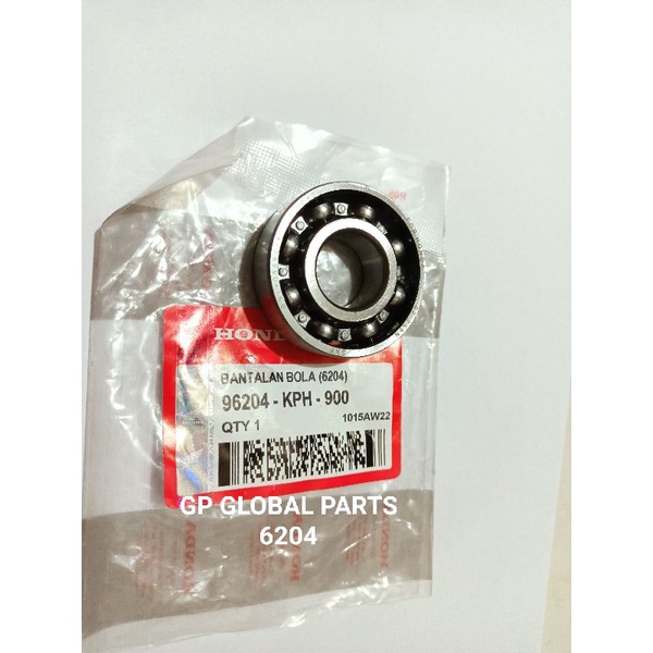 Bering Bantalan Bolla/Ass pully Vario,karbu,beat, Scoopy, spacy Honda 6204,ori