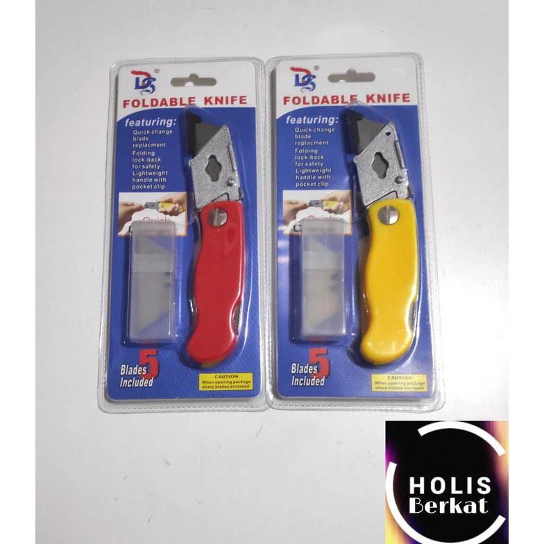 

Monggo] Folding / Foldable Knife / Cutter Gypsum High Quality