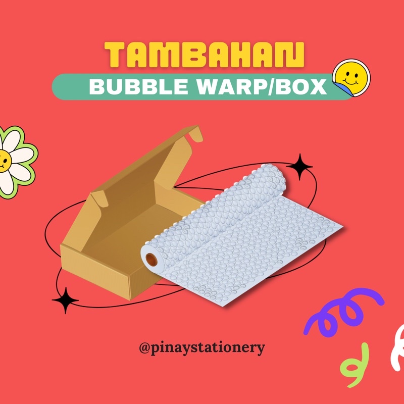 

TAMBAHAN BOX/BUBBLE WRAP (EXTRA BUBBLE WARP)