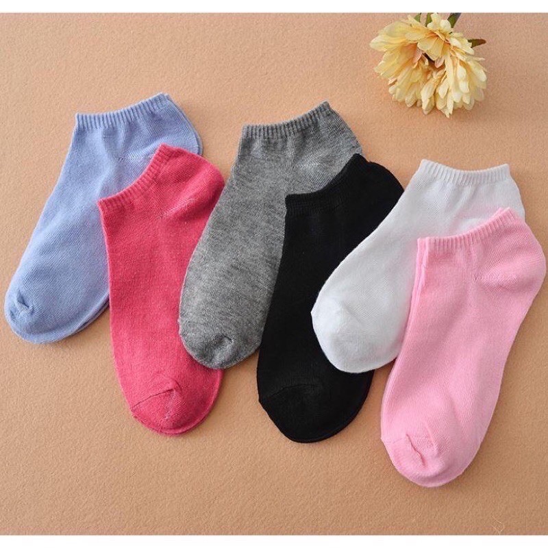 Kaos Kaki Polos semata Kaki Kaos kaki Wanita dan cocok untuk yang berhijab Lucu simple