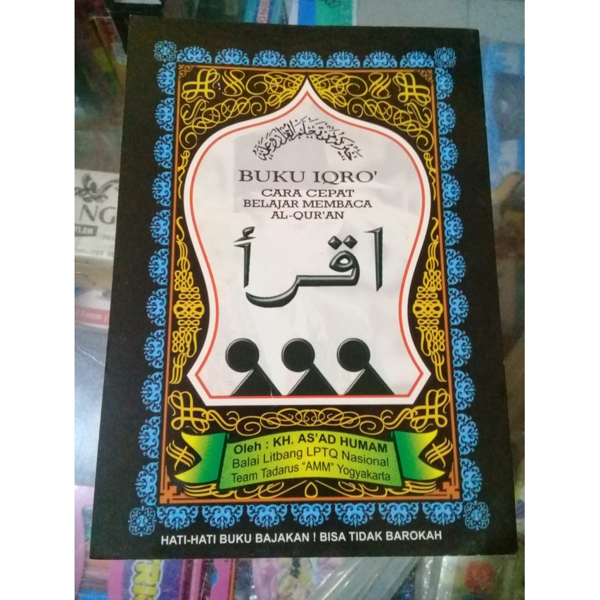 Buku Iqro Cara Cepat Belajar Membaca Alquran