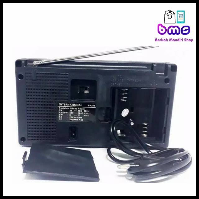 Radio Internasional F-4250 // CR-4250 // Radio Jaman Dulu