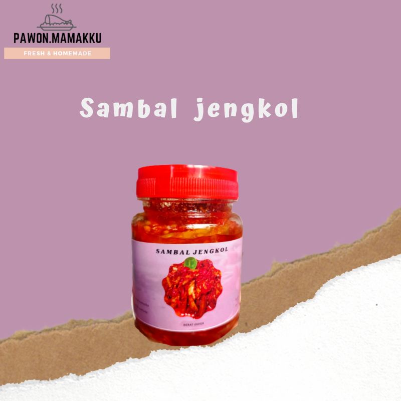 

Pawon Mamakku Sambal Jengkol pedes gurih jengkolnya melimpah 200gr