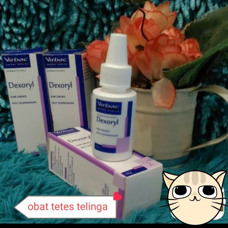 VIRBAC DEXORYL 10G - Obat tetes telinga anjing
