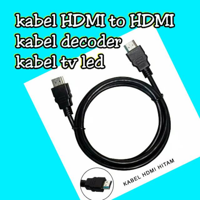 Kabel hdmi to hdmi 1.5 meter / kabel laptop / kabel decoder / kabel skybox / kabel tv led kabel hdmi