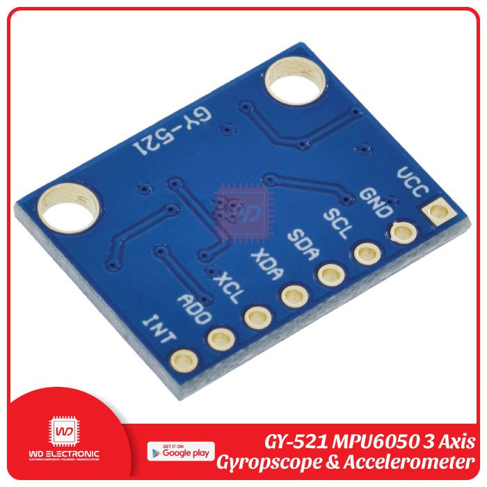 GY-521 MPU-6050 MPU6050 Axis Gyro With Accelerometer Sensor Module