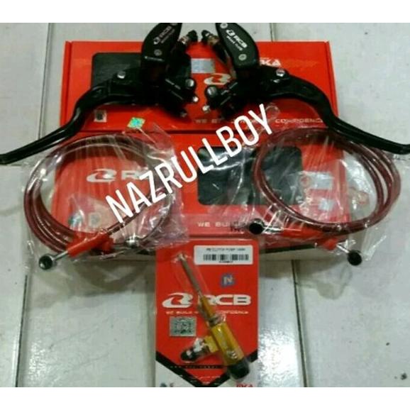 paket KOPLING HIDROLIK FULL RACING BOY RCB MASTER SET RCB STUT RCB SELANG RCB