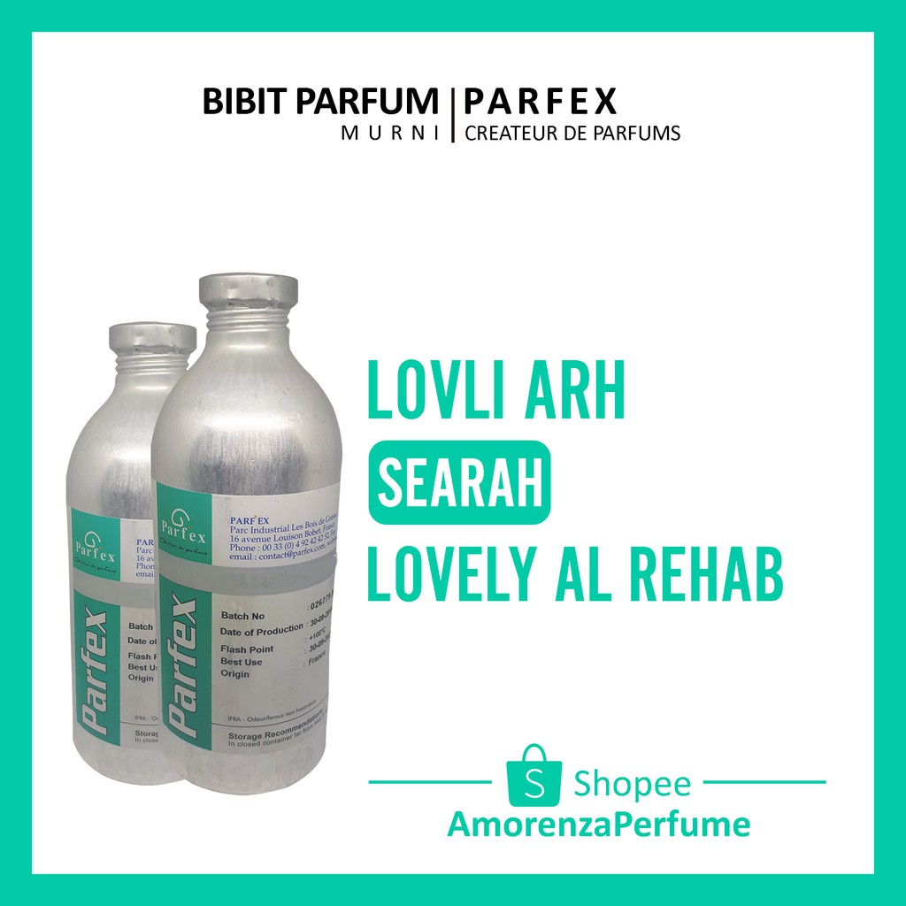 LOVLI ARH BIBIT PARFUM PARFEX 1 LITTER ORIGINAL TANPA CAMPURAN / BIBIT PARFUM / BIBIT MINYAK WANGI