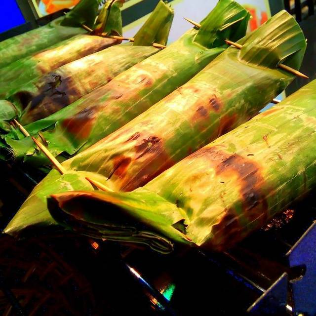 

Nasi bakar isi