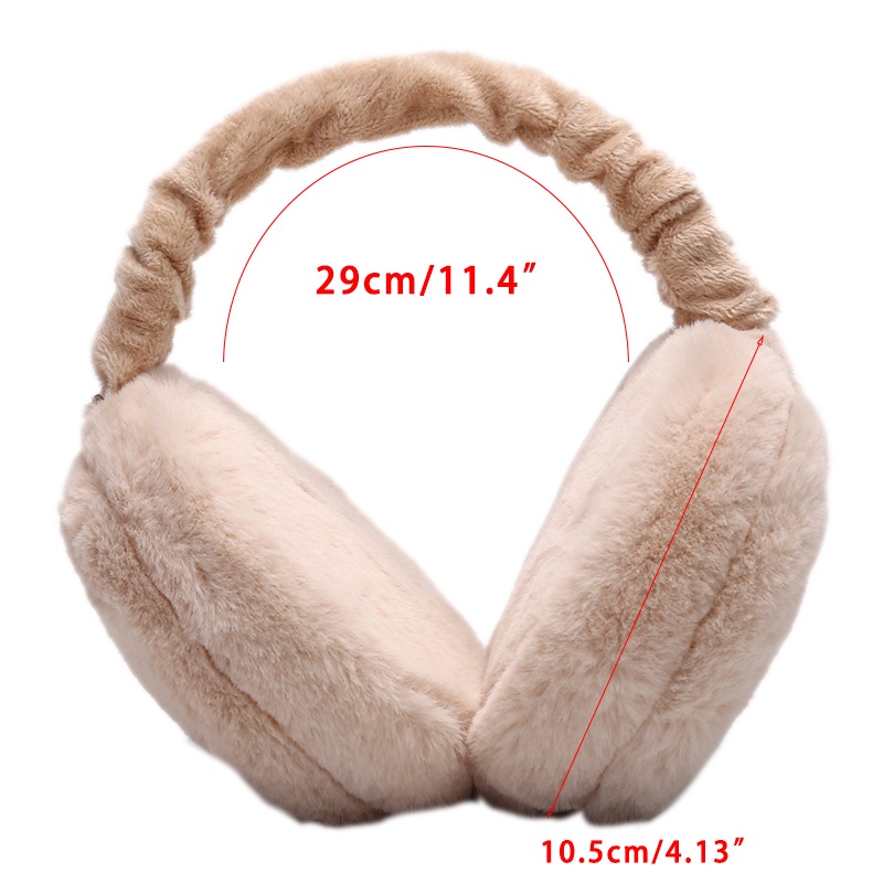 Earmuffs Lipat Bentuk Hamburger Untuk Pria Dan Wanita