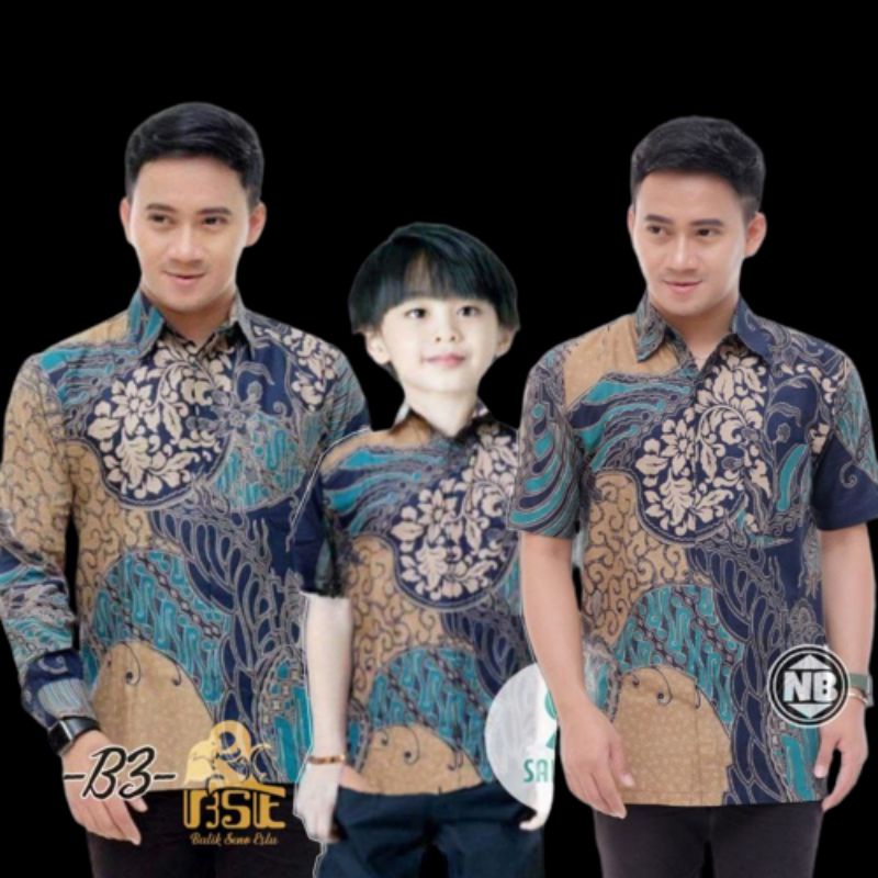 Batik anak Baju hem Kemeja sopal Pendek Pekalongan MURAH Exclusive Katun halus