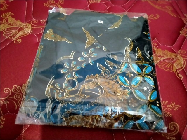 Naga Batik Pria Lengan Pendek Full Furing Batik Solo