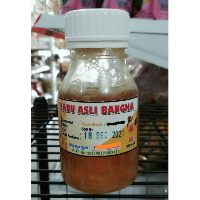 

MADU ASLI BANGKA RASA MANIS 300GRAM OLEH OLEH MAKANAN SNACK CEMILAN KHAS BANGKA