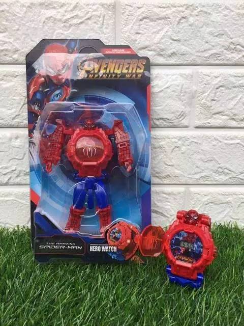 Jam tangan Robot Avengers jam tangan anak Murah