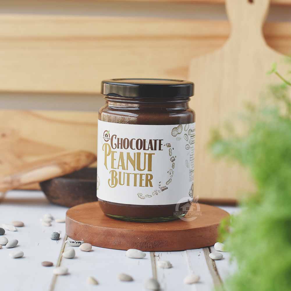 Natural Chocolate Peanut Butter 250 Gr