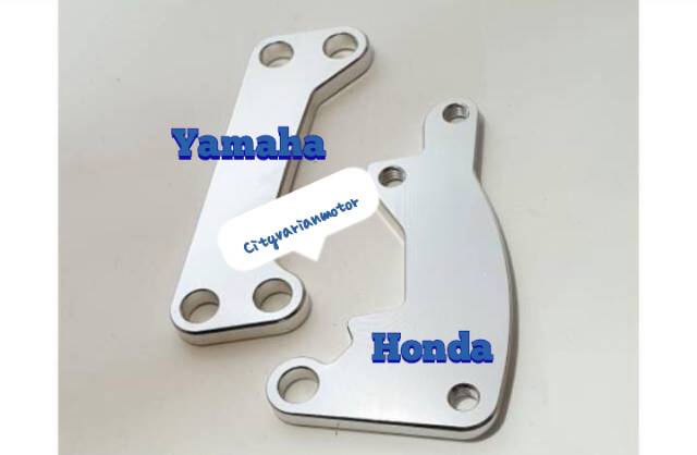 Dudukan Breket Kaliper Standar Honda Yamaha Beat Scoopy Vario New Mio Fino Mio j Soul Piringan 220mm