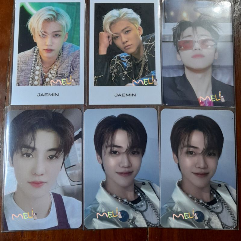 photocard official nana cimol/ jaemin universe jewel/nagent/pola maw jaemin/jaemin cafe