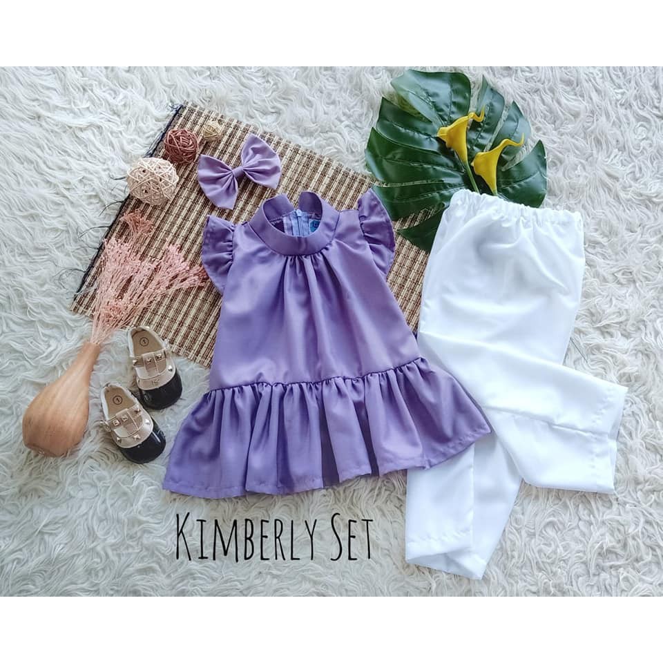 ethnickidswear Kimberly Setelan Anak Perempuan Homey Set Anak