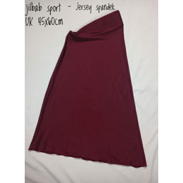 BERGO VOLLEY OLAHRAGA GYM JILBAB INSTANT PAD LARI JONGGING KAOS JEARSY-3